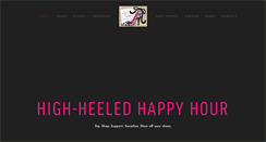 Desktop Screenshot of highheeledhappyhour.com