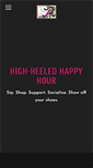 Mobile Screenshot of highheeledhappyhour.com